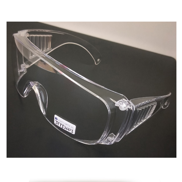 CE EN166 ANSI Z87.1 Anti Virus Anti Saliva Clear Safety Eye Protection ...